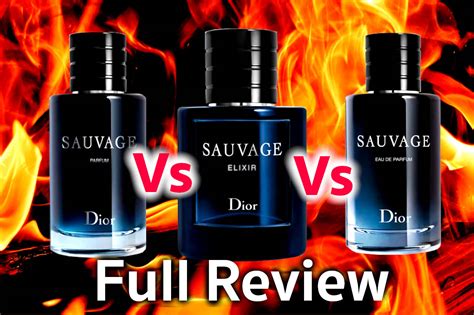 dior elixir vs edt|Dior sauvage elixir.